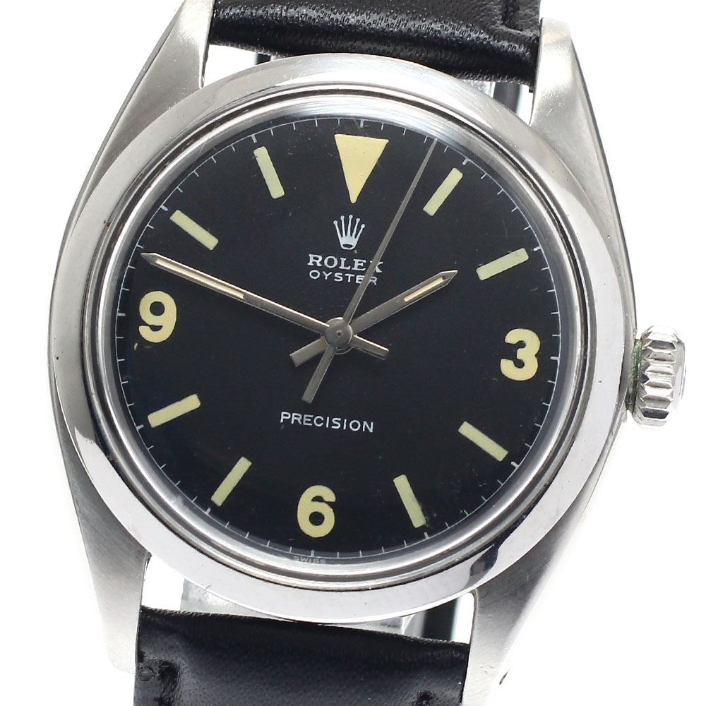 訳あり ロレックス ROLEX 6426 オイスター プレシジョン cal.1210 リダンダイヤル 手巻き メンズ _945226【中古】
