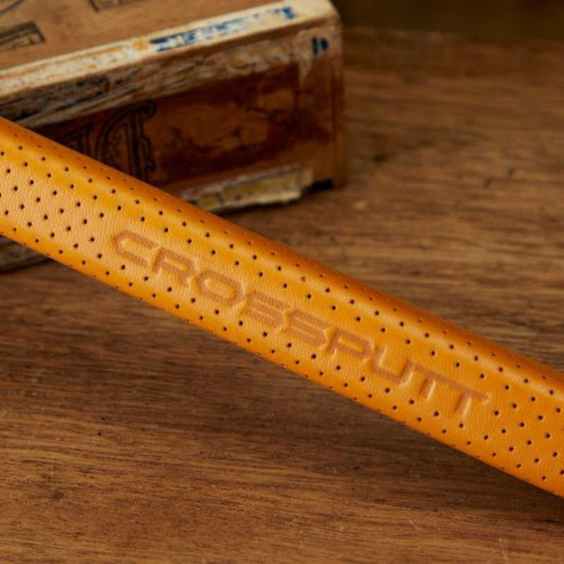 CROSSPUTT　Putter Grip Yellow 本革 イエロー　a01-000130