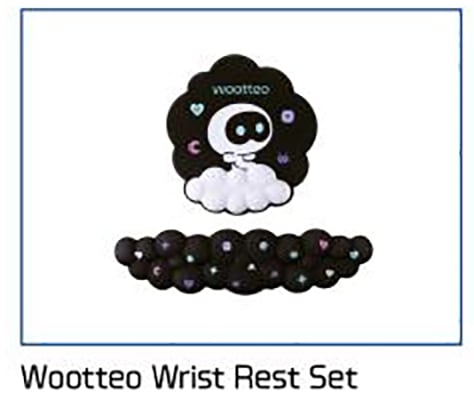 [11月20日より順次発送] BTS 防弾少年団 JIN ジン HAPPY RUNNING WILD TO HAPPINESS POPUP MD WOOTTEO WRIST REST SET