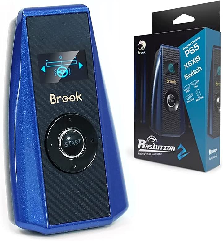 Brook Ras1ution 2 ラズリューション2 レーシング コンバーター Ras1ution2 ステアリング ハンドル コントローラー アダプタ ハンコン 日本語説明書