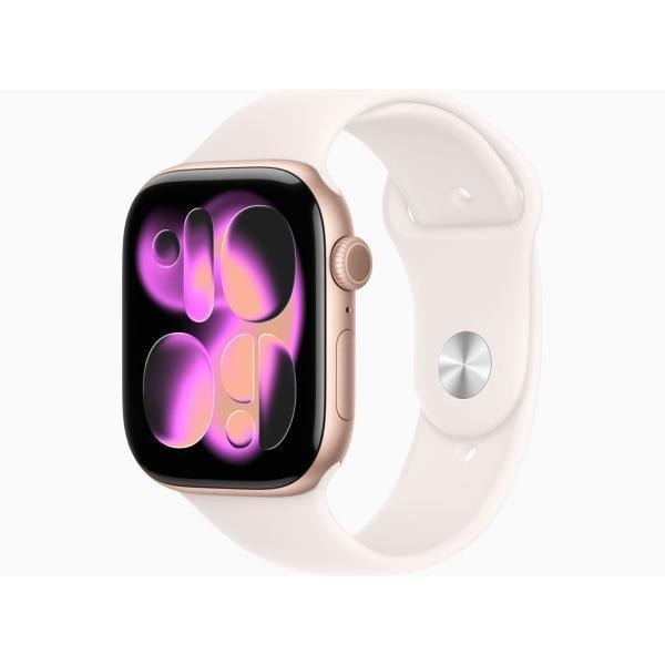 【新品未開封】Apple Watch Series 11 GPSモデル 46mm MEV64J/A [ローズゴールド・ライトブラッシュスポーツバンド S/M]