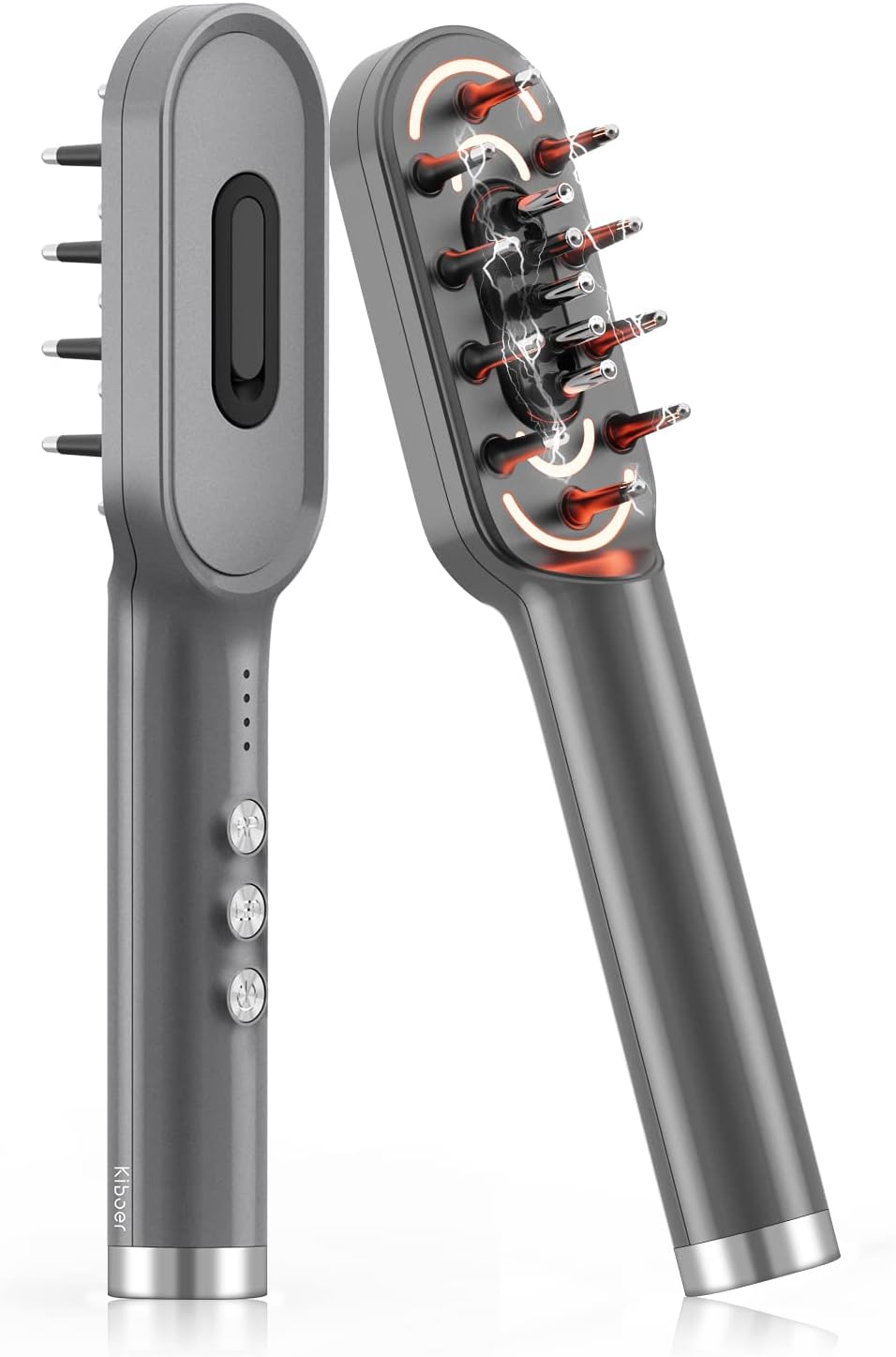 Kiboer 電気ブラシ 美顔器 電動 頭皮ブラシ リフトケア ems RF EP 微電流 光美容 ローションボックス付き 男女兼用 乾湿両用 コードレス 敬老の日 母の日 父の日 プレゼント