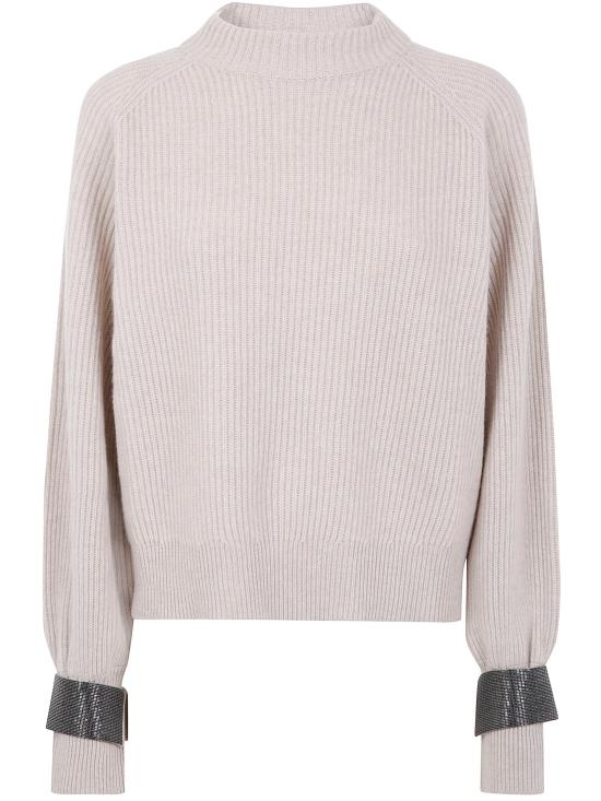 BRUNELLO CUCINELLI Women Sweater M12723300 C9731 RUSTIC BEIGE