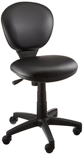 抗菌レザーオフィスチェア デスクチェア 椅子 ブラック RZC-273BK 48637