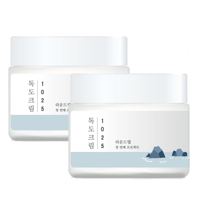 [1+1] ラウンドラップ 1025 独島クリーム 80ml 2個