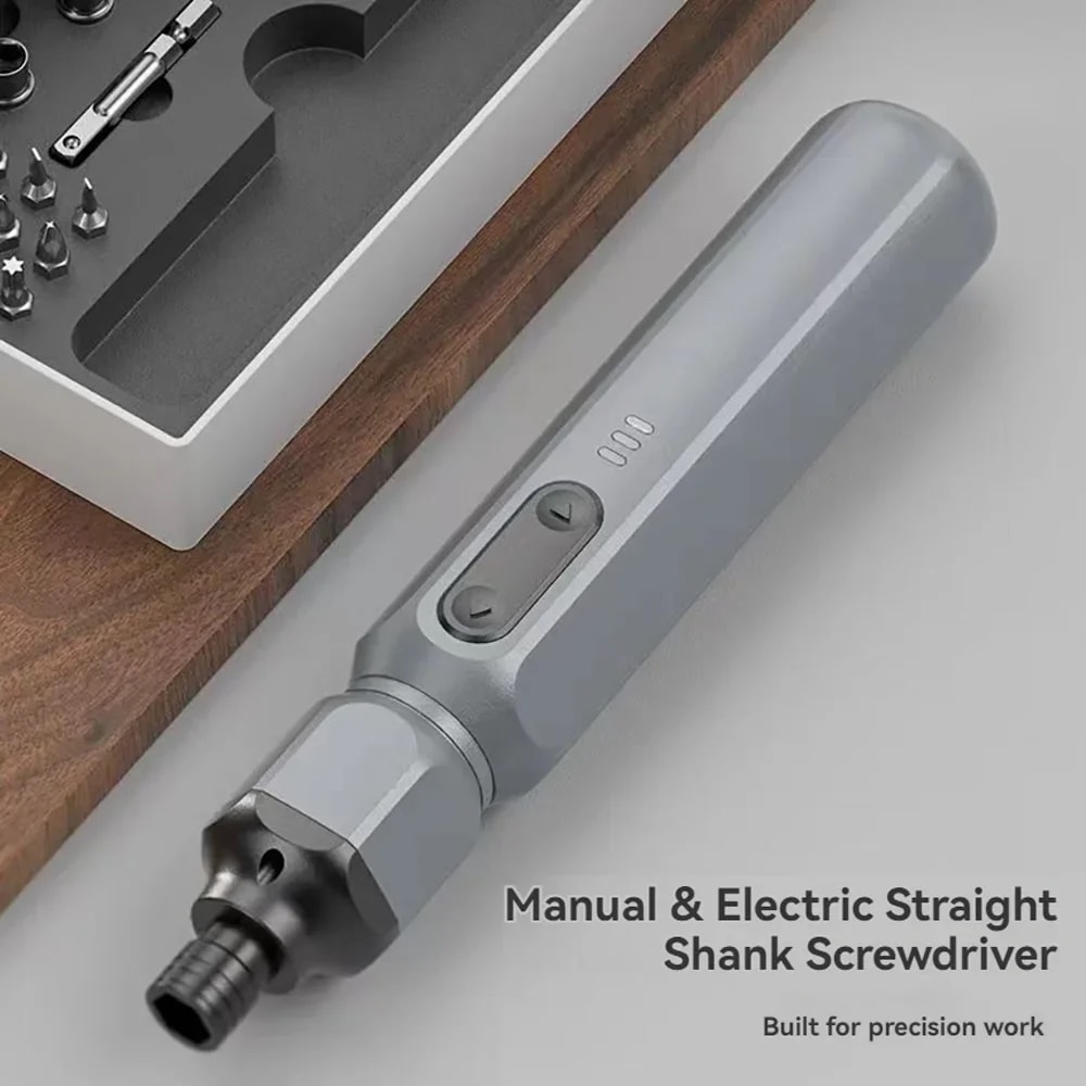 ミニポータブル充電式電動ドライバー多機能キッチンドリルリチウムハンドドリルコードレスドライバー - 1420