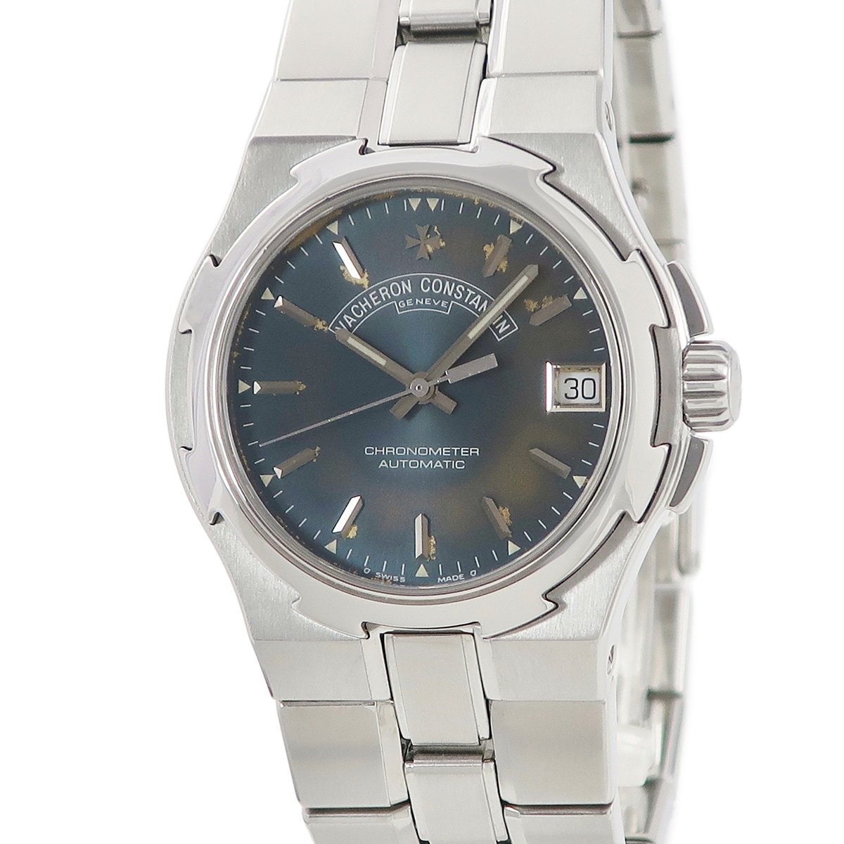 オーヴァーシーズ 42052/423A-8878 自動巻き メンズ バー デイト 3年保証