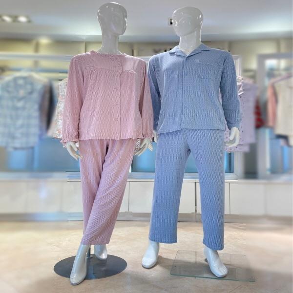 MP8803AWP8803R_コートナ ポリウレタン カップルパジャマセット