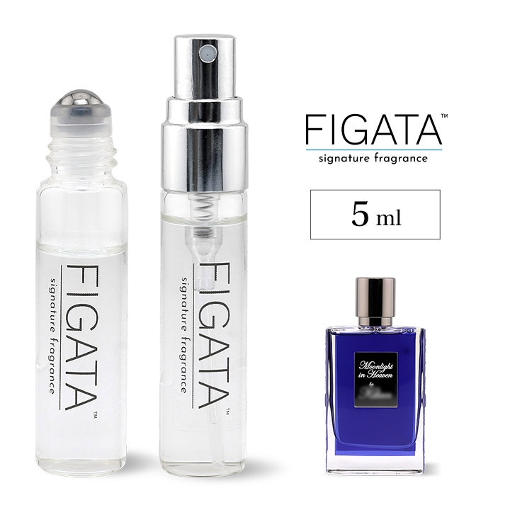 [FIGATA]ミニ香水 原材料/ キリアン ムーンライト イン ヘブン オードパルファム 香水 ユニセックス フルーティー スイート お試し 選べる 容量 5ml スプレー ロールオン アトマイザー