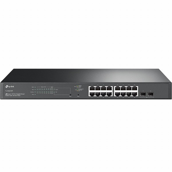 TL-SG2218P [JetStream 18ポート ギガビットスマートスイッチ (16PoE+ポート搭載)]