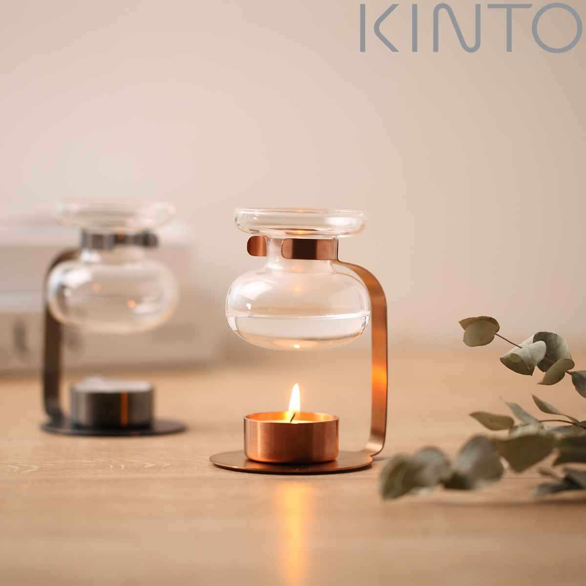 KINTO キントー AROMA OIL WARMER アロマオイルウォーマー オイルウォーマー アロマ オイルポット キャンドル式 アロマウォーマー アロマポット ルームフレグランス