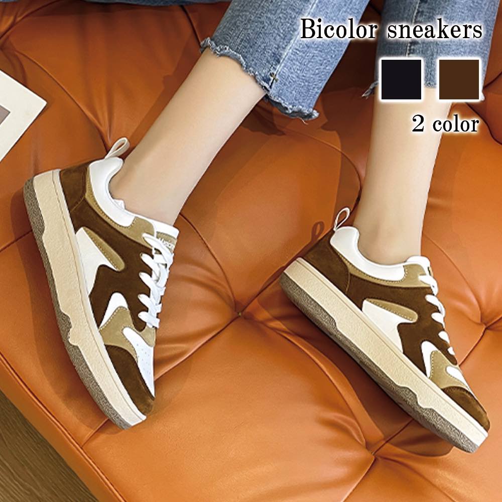 スニーカー レディース バイカラースニーカー スリッポン 疲れない 新作 人気 軽い 黒 靴 幅広 春 ボア 5E 夏 ハイカット かわいい 歩きやすい 厚底 3E グレー 4E キャンバス キルティ