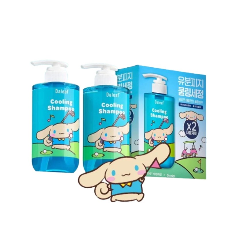 [25SS/New]アップルミント ベラルート クーリングシャンプー 500ml+500ml #タンニングシナモロール # SANRIO #脱毛症状の緩和