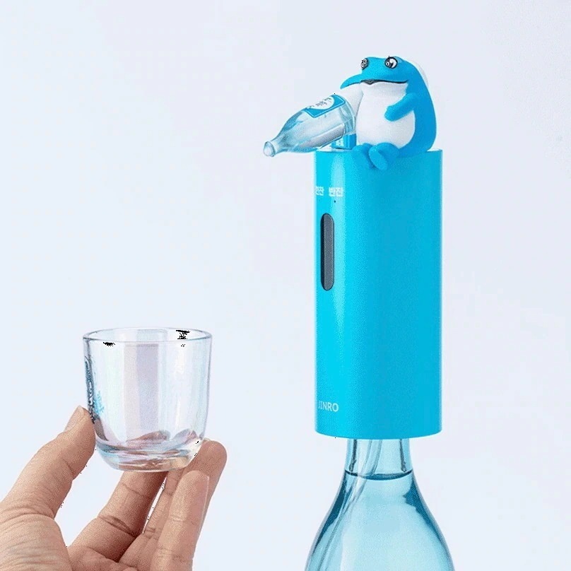 【韓国SNS大人気！】眞露 ソジュディスペンサー + ソジュ グラス 2個 セット 一人暮らし トゥッコビ グッズ