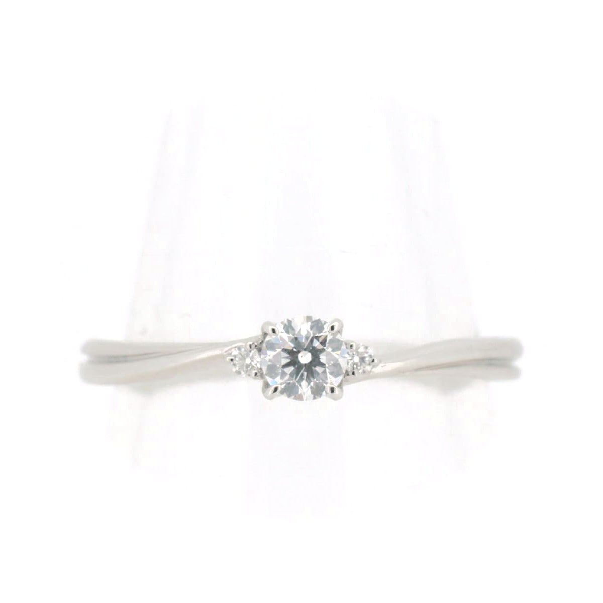 ラザールダイヤモンド ダイヤモンド リング 指輪 11.5号 0.19ct 0.02ct Pt950(プラチナ) 質屋出品