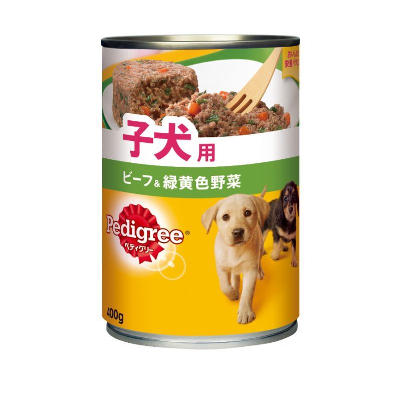 （まとめ買い）マース ペディグリー 子犬用 ビーフ＆緑黄色野菜 400g 犬用フード [x24] 8,300円