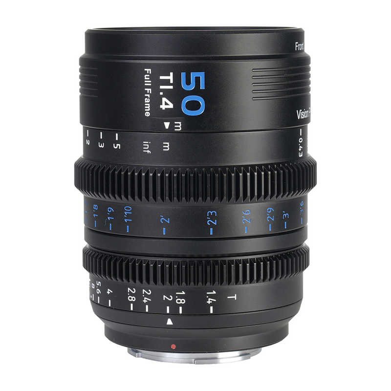 SIRUI　マウント交換式シネマレンズ T1.4 Full Frame 50mm E/ブラック(L/RF/Z交換マウントアダプター付) ［ソニーE /単焦点レンズ］　VP-1-50B-JP