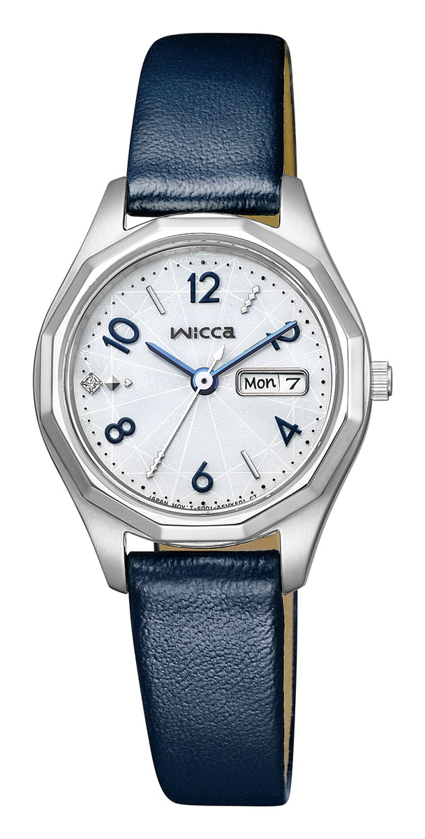 シチズン 【国内正規品】ウィッカ　ソーラーテック デイ＆デイトモデル ソーラー　レディースタイプ KH3-517-10