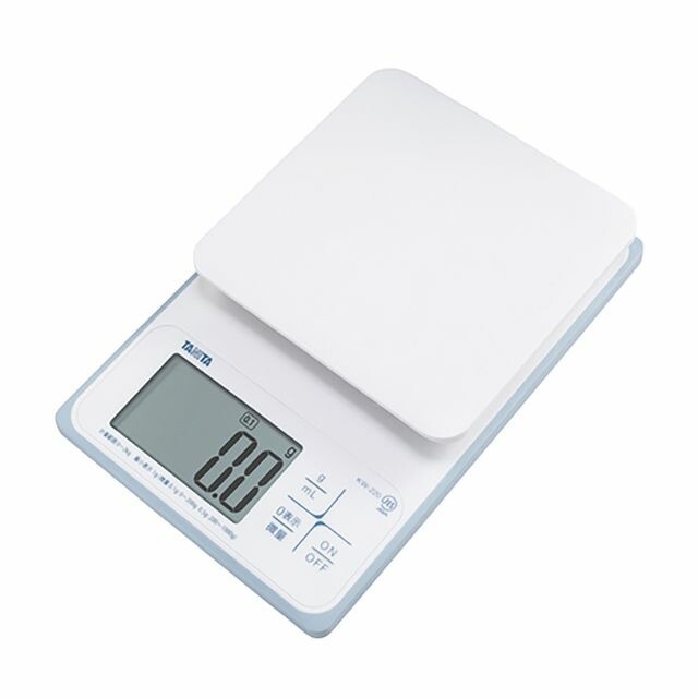 KW-220-WH デジタルクッキングスケール 2kg
