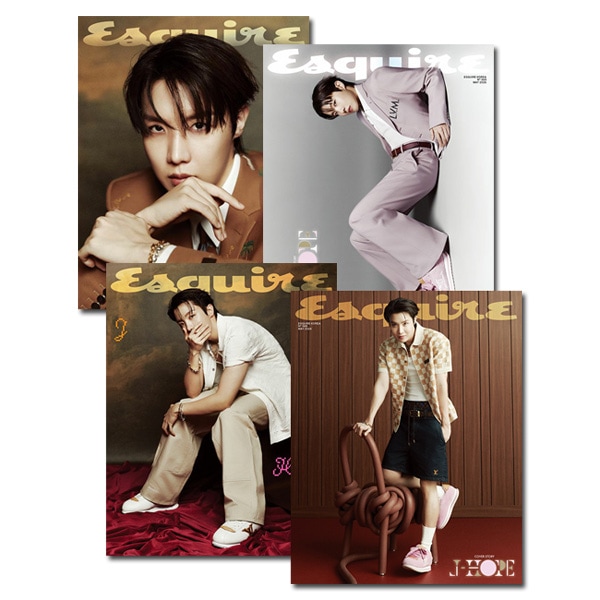 [4種セット] 韓国男性雑誌 Esquire 2026年 5月号 (BTSのj-hope表紙4種セット)
