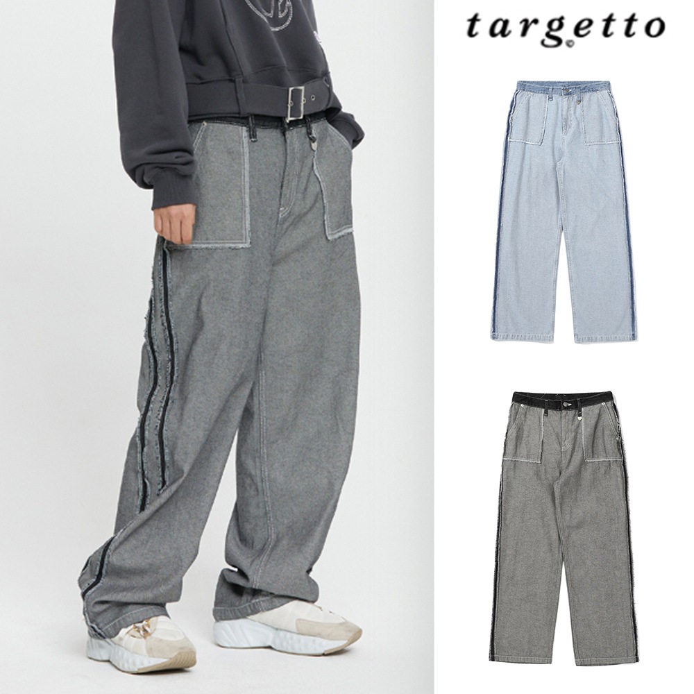 [TARGETTO] INSIDE OUT DENIM PANTS