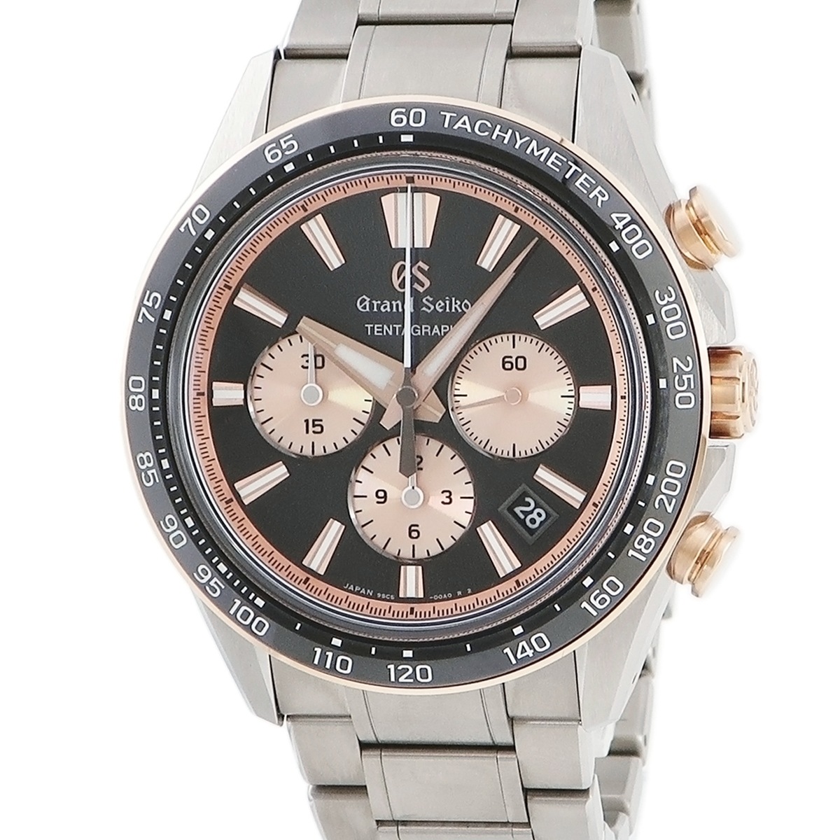 エボリューション9 コレクション SLGC004 9SC5-00C0 自動巻き メンズ 新品同様 K18PG×チタン 限定 3年保証