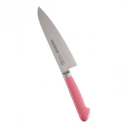 長谷川化学工業 ハセガワ 抗菌カラー庖丁 牛刀 18cm ピンク MGK-180 AKL0918PI