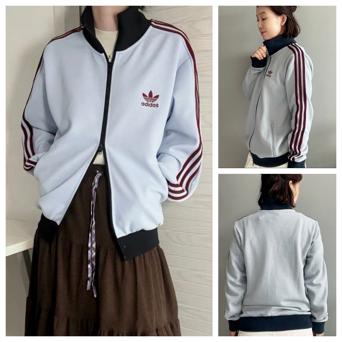 ADIDAS 正規品Originals TT フルジップ トラックジャケット XS-3XL 男女共用