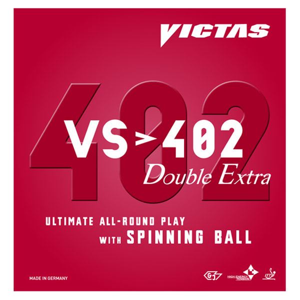 ヤマト卓球 VICTAS(ヴィクタス) 裏ソフトラバー VS)402 ダブルエキストラ 020401 ブラック 2