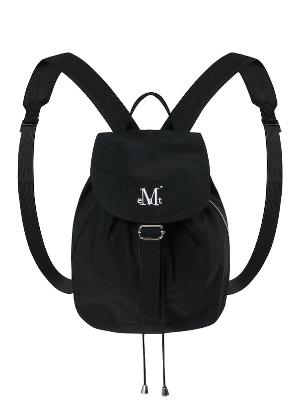 MUCENT 黒 ブラック リュック 韓国 ○MUCENT○TEENS BACK PACK 男女 韓国人気 リュック (MUCENT
