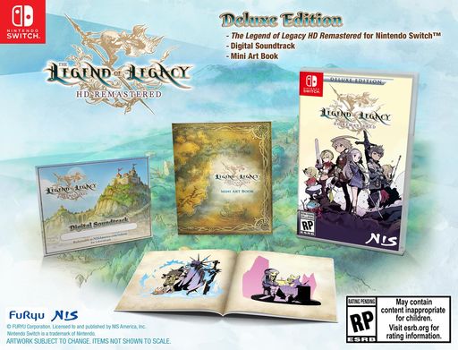 THE LEGEND OF LEGACY HD REMASTERED - DELUXE EDITION (輸入版:北米) SWITCH