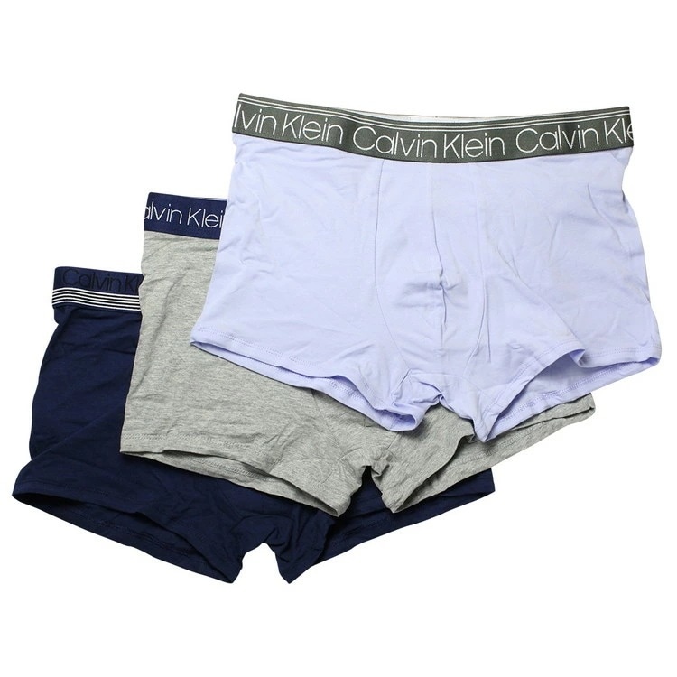 STAY COOL ボクサーパンツ 3PK [リバーグレー/ヘザーレイク/クレストブルー]【NB2729-911】