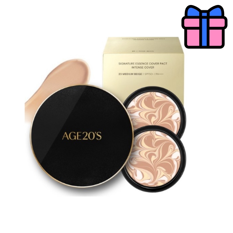 [BEST 商品] シグネチャーエッセンス ファクト 本品14g+詰め替え14g 韓国化粧品 正規品 つや消し ファンデーション トーンアップ スキンケア 超密着カバー 抗菌乾燥肌