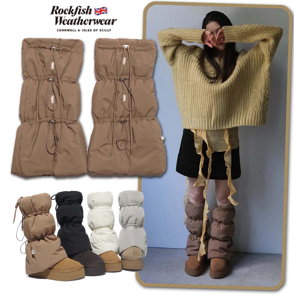 [公式正規品] PUFF PADDING LEG WARMER 4color パフ ダウン ラグ ウォーマー 4色 ムシンサ人気 冬アイテム
