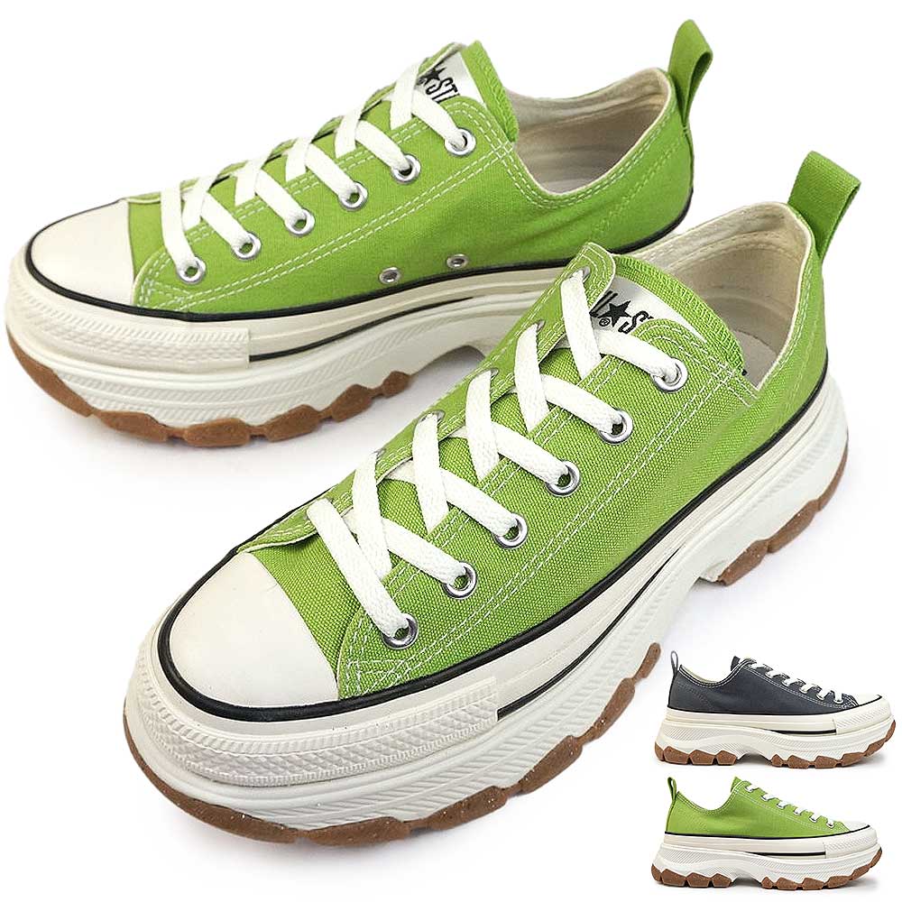 オールスター R トレックウエーブ OX 厚底 スニーカー メンズ レディース ローカット