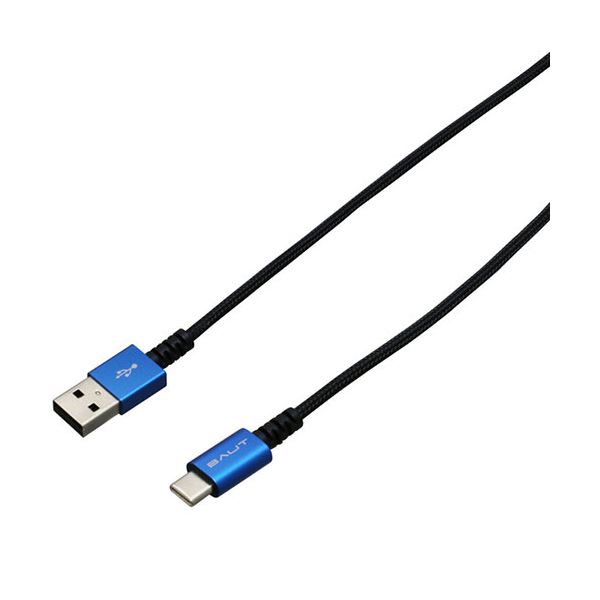 [5個セット]BAUT PREMIUM Type-C/Type-A Cable 3A 1m ブルー