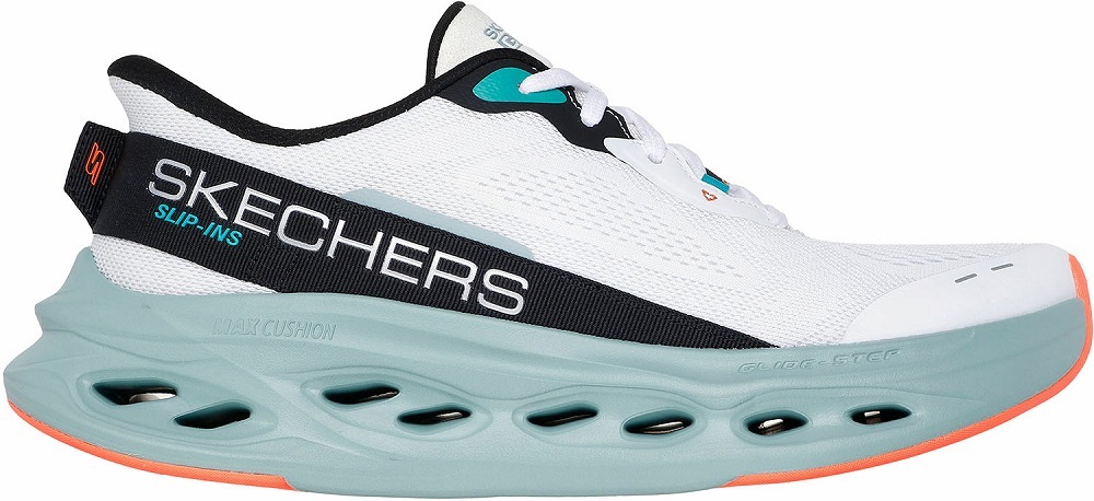スケッチャーズ SKC-220421-WMLT-26.0 メンズ スニーカー スリップインズ マックスクッショニング グライドステップ アドバート（ホワイト/マルチ・サイズ：26.0cm） SKC2