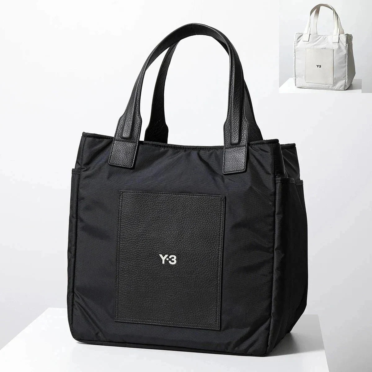 Y-3 ワイスリー トートバッグ LUX BAG IY0098 IY0099 メンズ ナイロン×レザー ロゴ ショッピングバッグ 鞄 カラー2色 32,828円