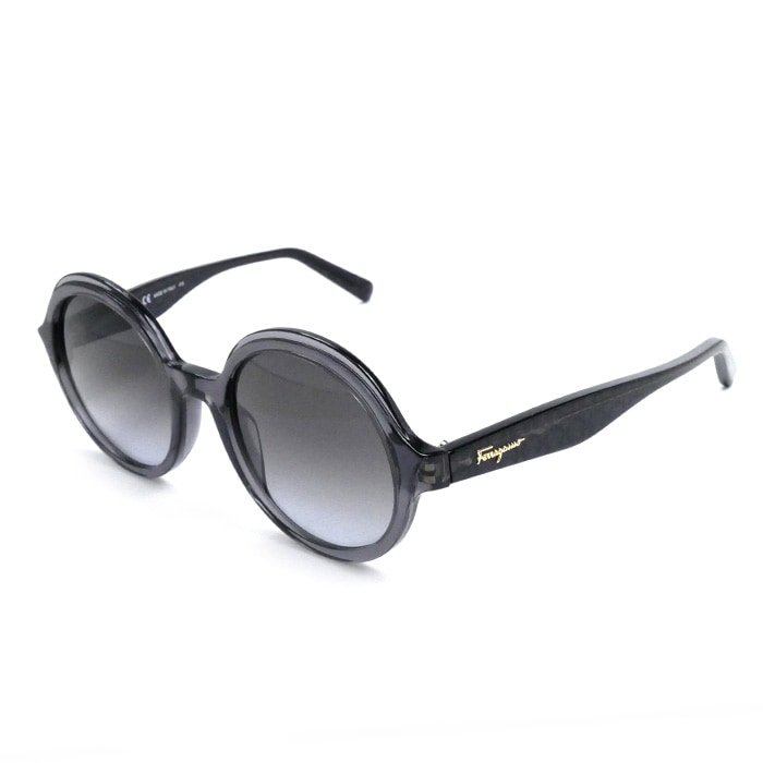 Salvatore Ferragamo サルヴァトーレフェラガモ サングラス ブラック SF978S 057 レディース 52ロ21 140 中古