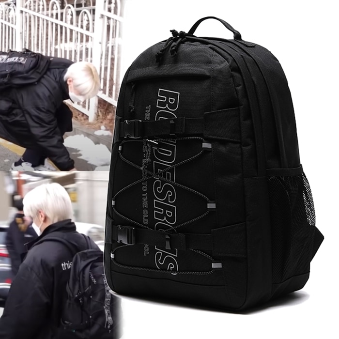 【Stray kids着用】RDR 3D Matrix 3M Scotch String Backpack Black