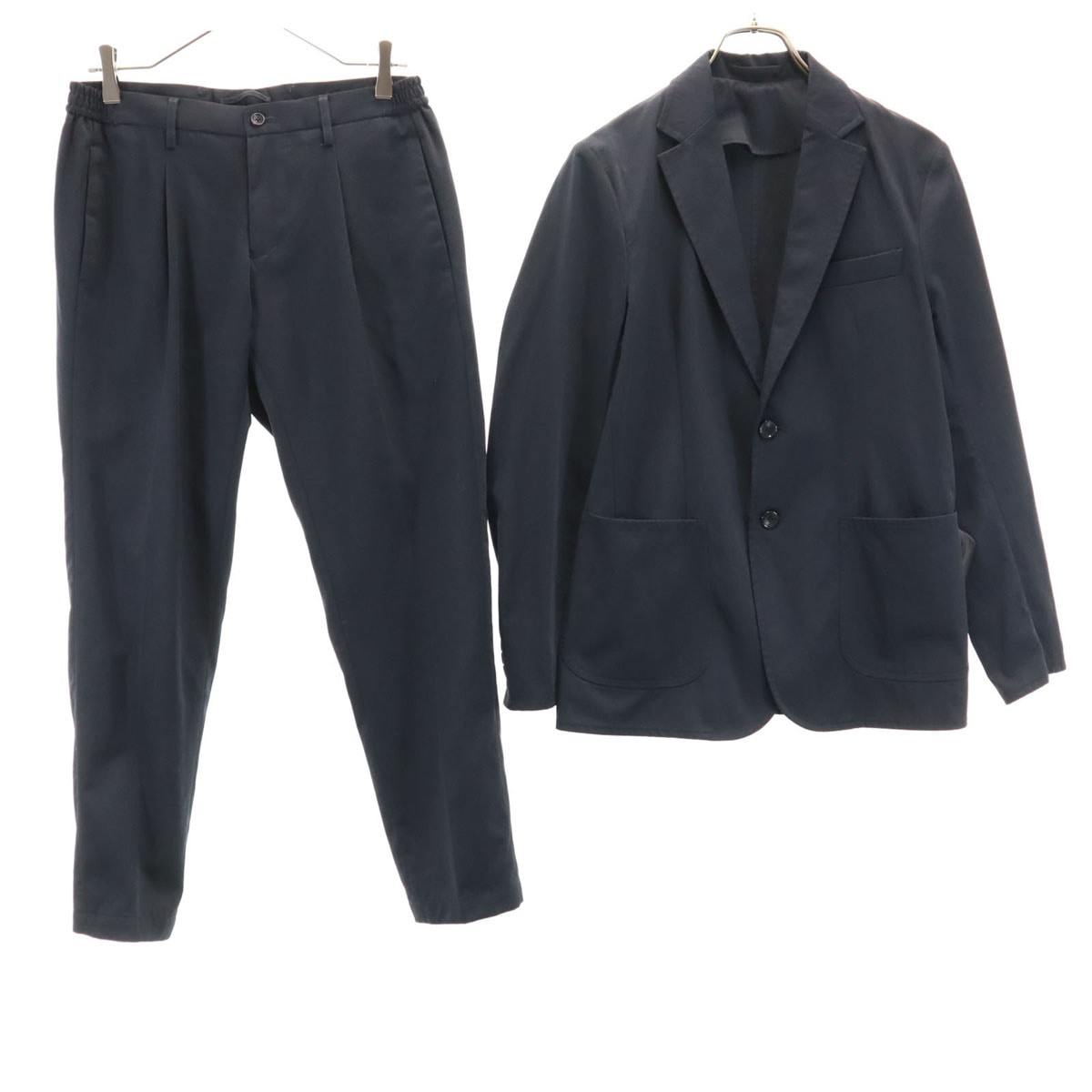 スーツ 上下セットアップ S ネイビー SIMPLICITY & SOPHISTICATE メンズ 古着