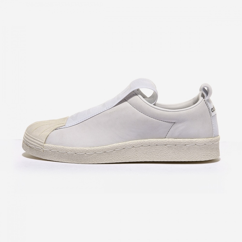 アディダススーパースターBW35スリップオンウーマンズOFF WHITE OFF WHITE CORE BLACKスリッポン