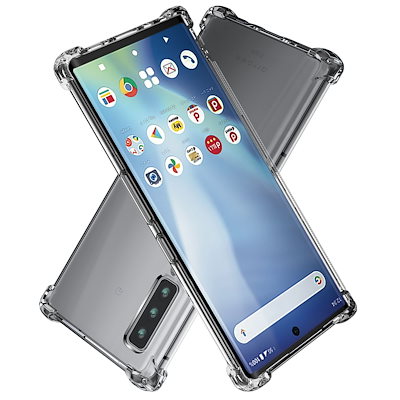 他サイト： Hy+ arrows NX9 耐衝撃 ケース F-52A カバー ストラップホール 米軍MIL規格 クリア 衝撃吸収ポケット内蔵 TPU ケースの商品画像