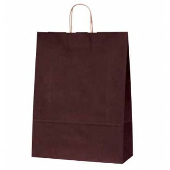自動紐手提袋 T-12 カラー（カカオ） 1497 50枚