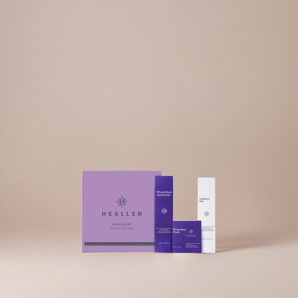 PP-teinブラックコンセントレート＋ブラッククリーム＋インバイビションミスト スペシャルケア3点セット ギフトBOX付き