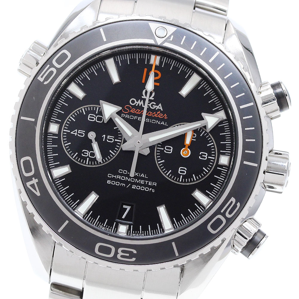 オメガ OMEGA 232.30.46.51.01.003 シーマスター600 プラネットオーシャン クロノグラフ 自動巻き メンズ 良品 保証書付き_898799【中古】