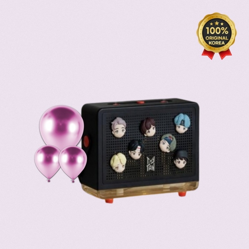 [正品]BTS タイニタン 加湿器 卓上用 オフィス 小型 ミニムード灯 超音波 USB 新生児