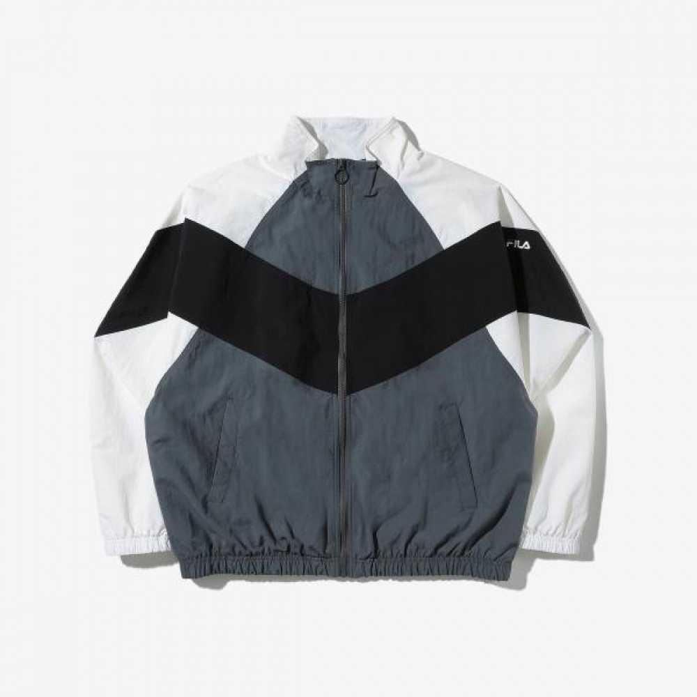 フィラ 軽量ジャケット Vカラー FE2JKF5102X_GRY
