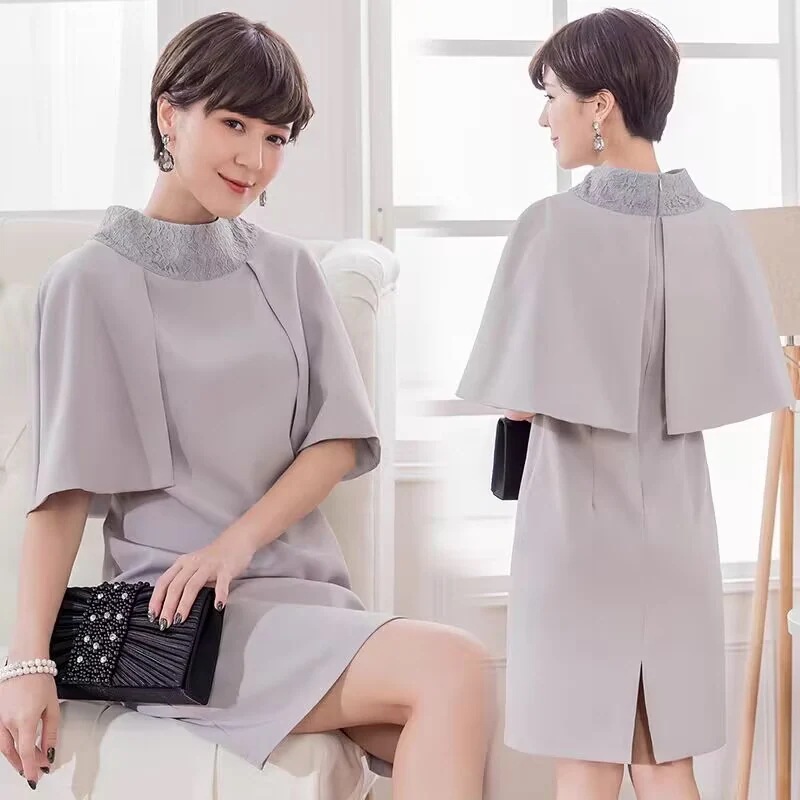 【迅速な出荷】パーティードレス ワンピース 大きいサイズ 結婚式ワンピース ドレス フォーマル お呼ばれ フォマールワンピース 半袖 2023新作