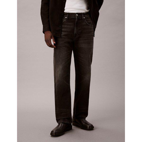 男性 90S ストレートフィット クライン ブラック デニム(4RE722G)